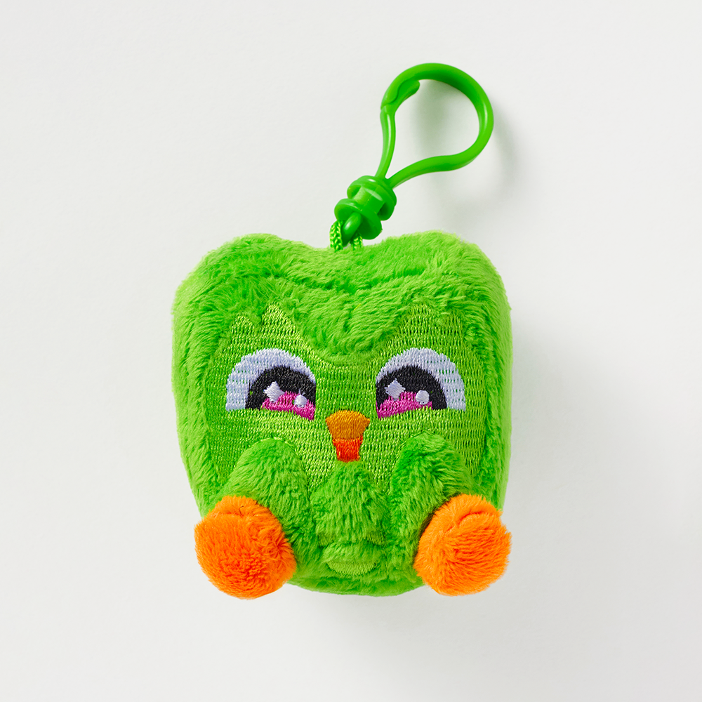 Duo Plushie Keychain – Duolingo