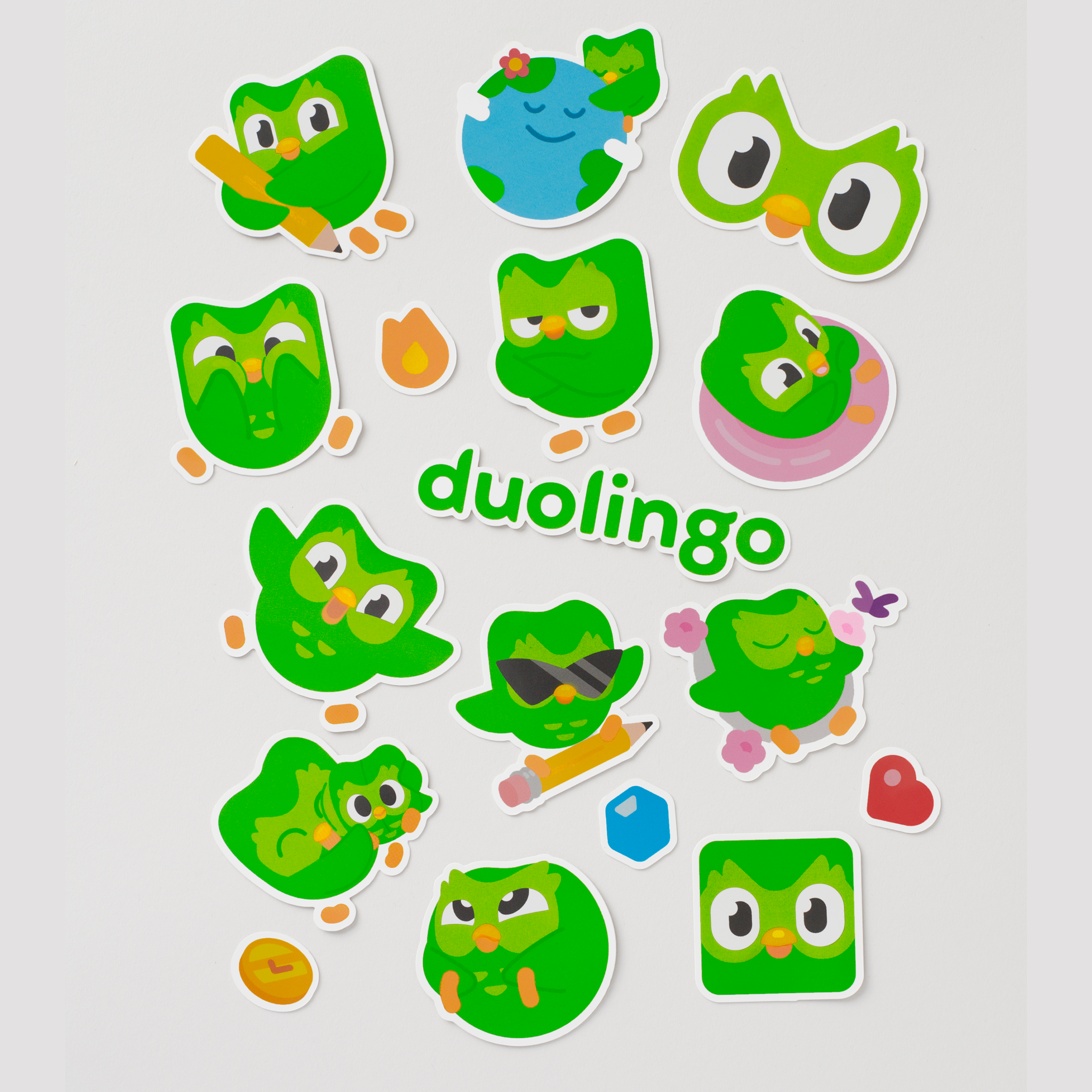 Duo Sticker Pack – Duolingo