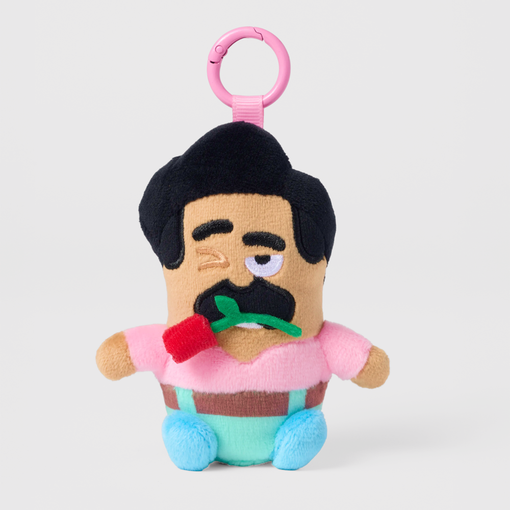 Oscars Rose Plushie Keychain Oscars Rose Plushie Keychain