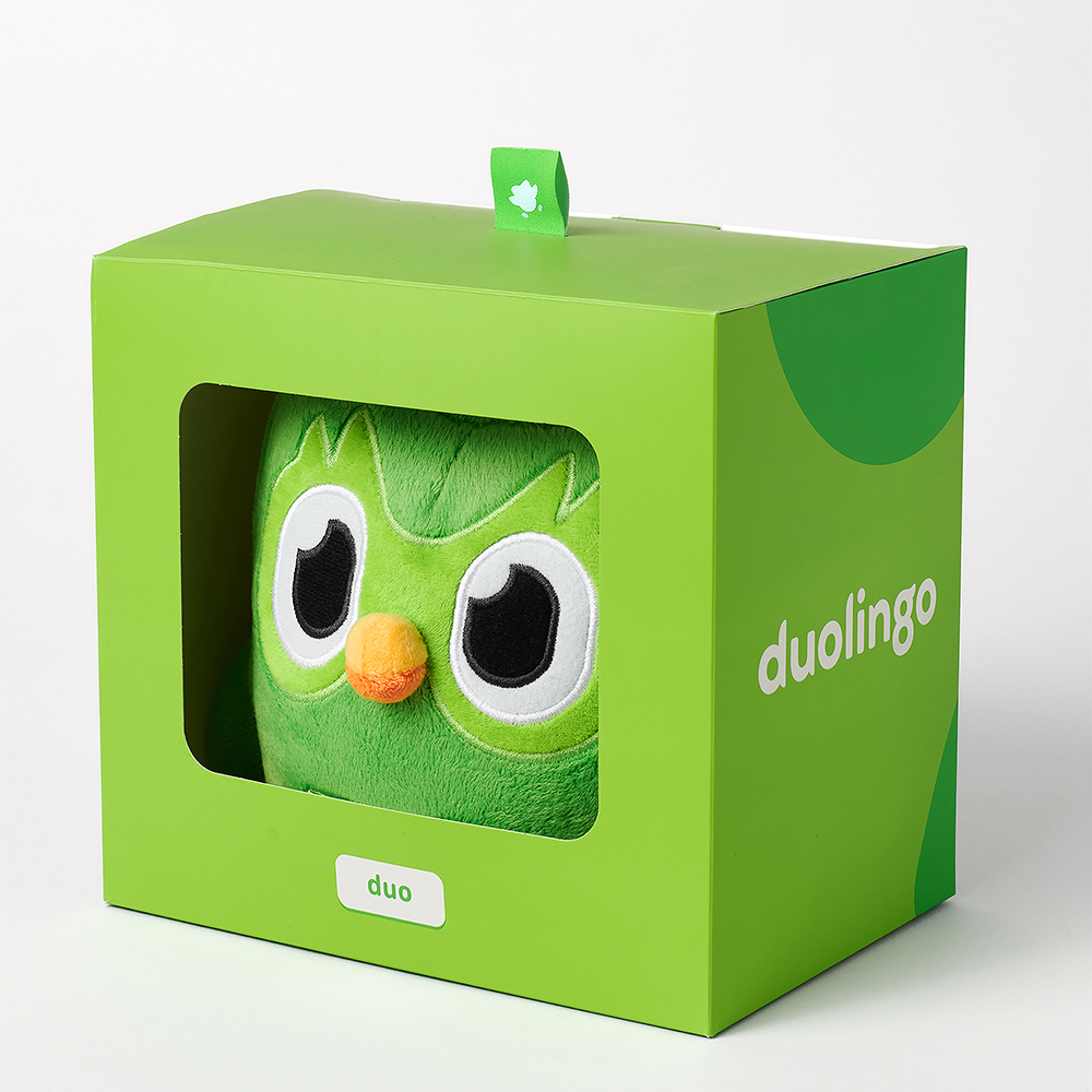 【正規品】Buff Duo Plushie バフデュオ　ぬいぐるみ Duo Plushie – Duolingo