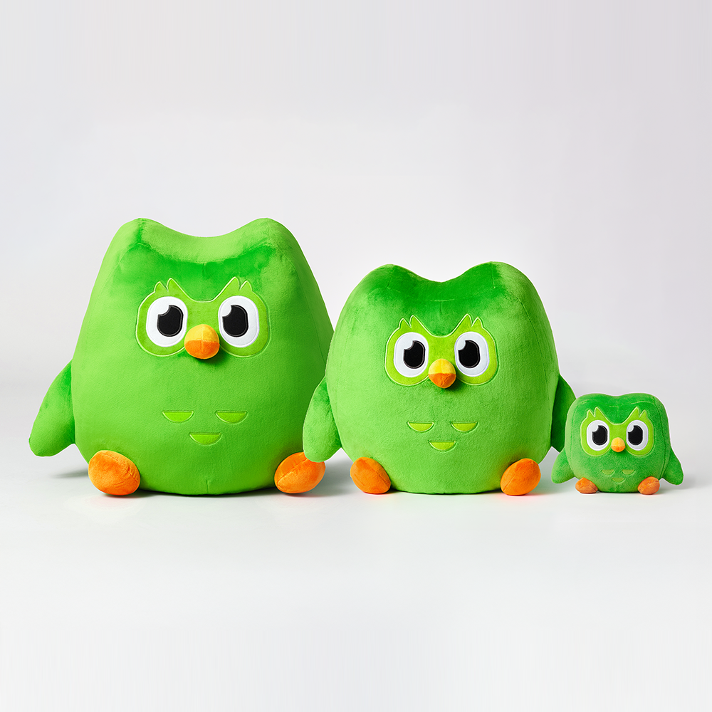 Big Duo Plushie – Duolingo Big Duo Plushie – Duolingo
