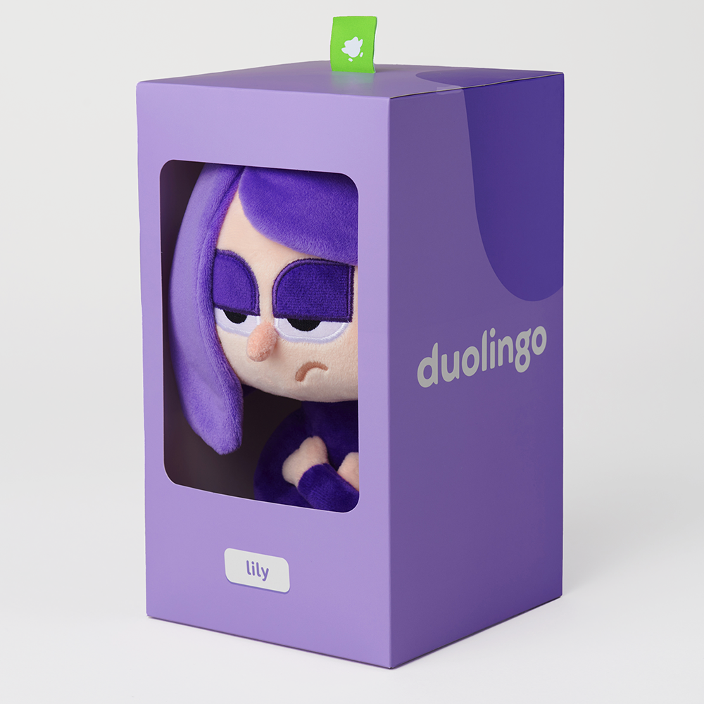 Lily Plushie – Duolingo Lily Plushie – Duolingo