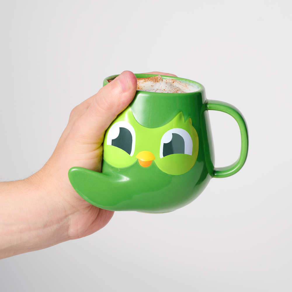 Duo & Lily BFF Mug Set – Duolingo