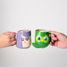 Carregar imagem no visualizador da galeria, Duo &amp; Lily BFF Mug Set
