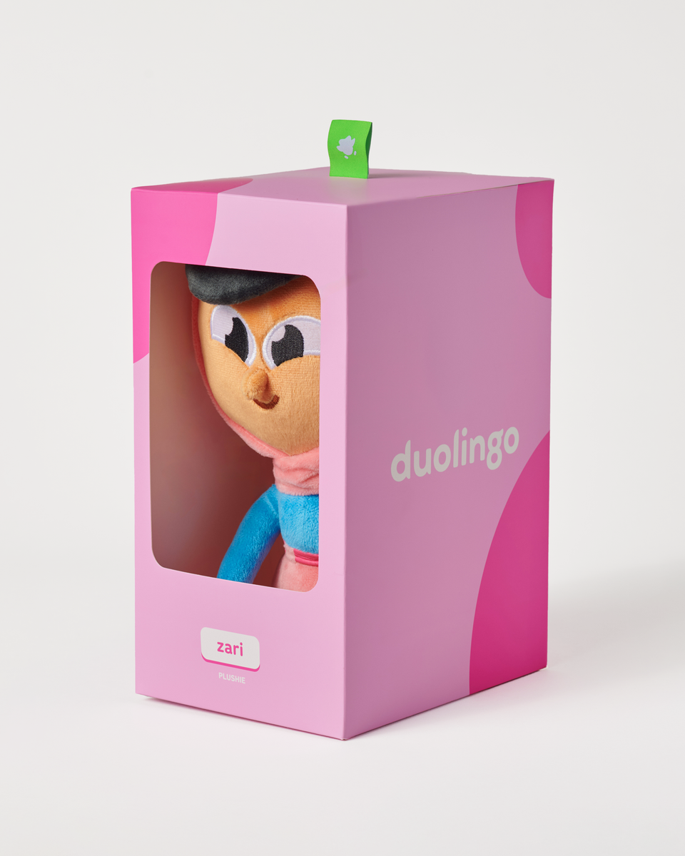 【公式グッズ】 duolingo Zari デュオリンゴ ぬいぐるみ Zari Plushie - Duolingo Store