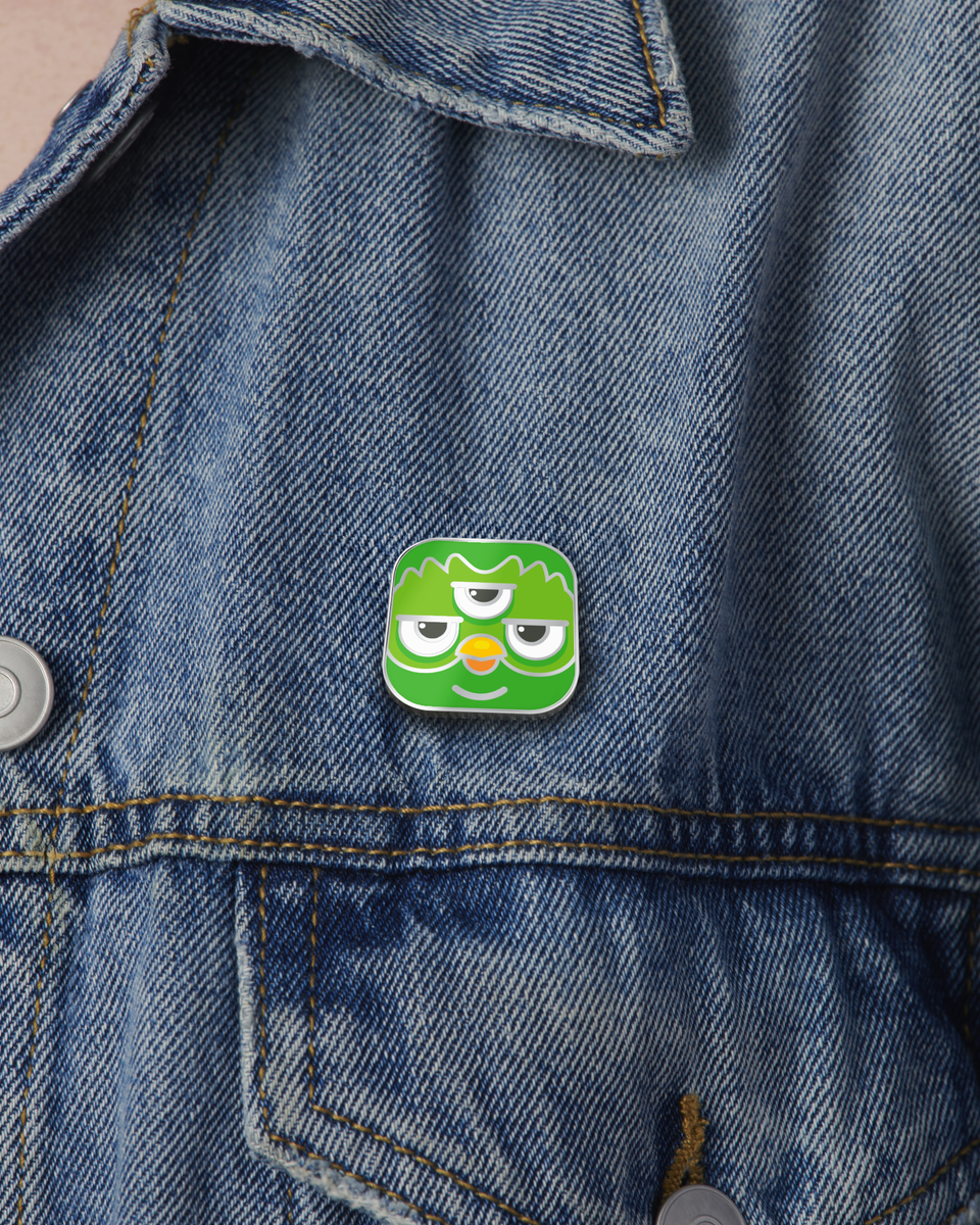 Three-Eyed Duo Enamel Pin